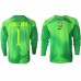 Cheap Brazil Alisson Becker #1 Goalkeeper Away Football Shirt World Cup 2022 Long Sleeve
